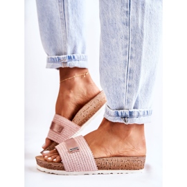 Pantuflas Clásicas Mujer Inblu NM000025 Rosa rosado 2