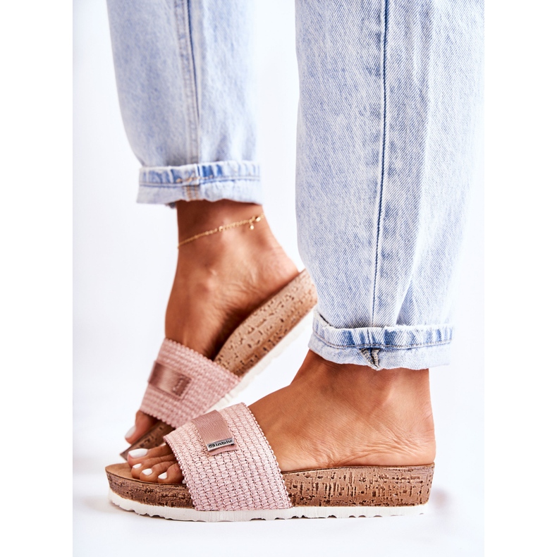 Pantuflas Clásicas Mujer Inblu NM000025 Rosa 2