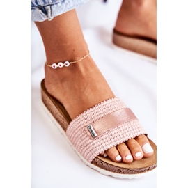 Pantuflas Clásicas Mujer Inblu NM000025 Rosa rosado 4