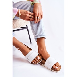 Pantuflas Clásicas Mujer Inblu NM000025 Blanco 6