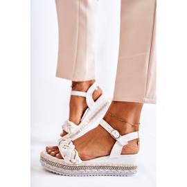 PS1 Sandalias Mujer Cuña Blanco Chaves 1 PS1 Sandalias Mujer Cuña Blanco Chaves 1