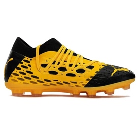 Botas de fútbol Puma Future 5.3 Netfit Hg M 105796 02 multicolor naranjas y rojos 1