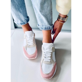 Deportivas con cuña Ivey Rosa rosado 1