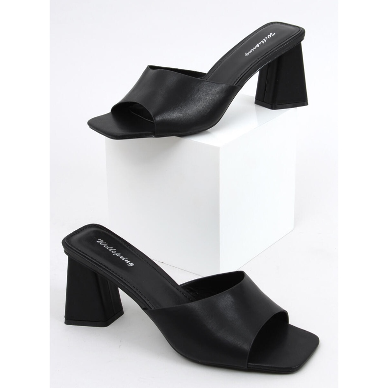 Sandalias negras de tacón Dionne negro 1 Sandalias negras de tacón Dionne negro 1