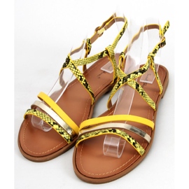 Sandalias mujer Bavi Amarillo 1