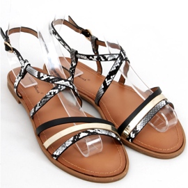 Sandalias mujer Bavi Negras negro 5