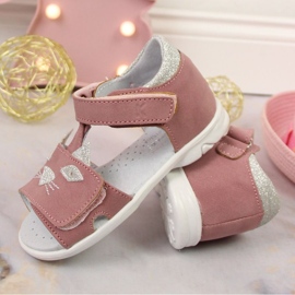 Uhlsport Sandalias velcros Kornecki Jr.KOR6305 rosa sucio rosado 3