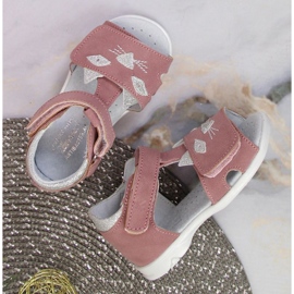 Uhlsport Sandalias velcros Kornecki Jr.KOR6305 rosa sucio rosado 4