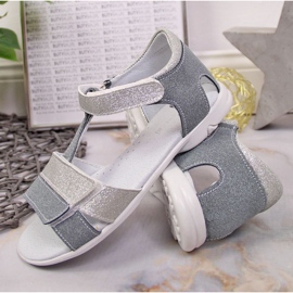 Sandalias velcros Kornecki Jr KOR6323 plata ['plata'] 2
