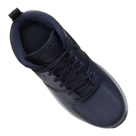 Zapatillas Nike Manoa Ltr Jr BQ5372-400 negro azul marino 3
