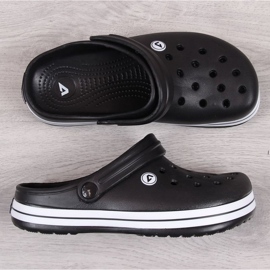American Club Jr.AM633A zapatillas de piscina negro 3