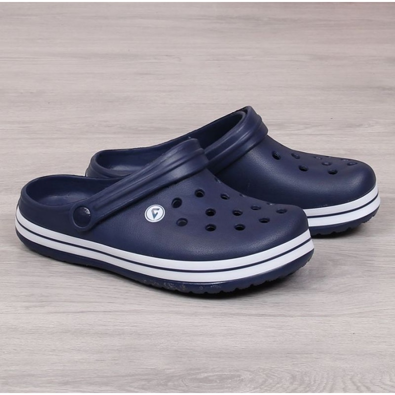 Pantuflas American Club W AM636B azul marino 1