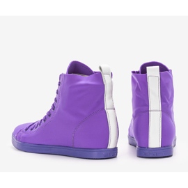 Deportivas tobilleras Karita violeta 2