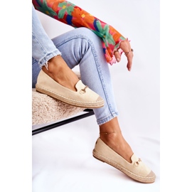 S.Barski Alpargatas Mujer Classic Slip-on Beige Oresa 7