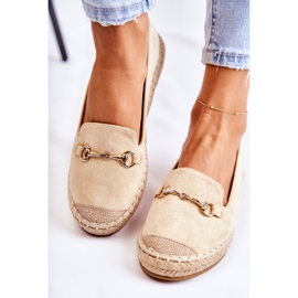 S.Barski Alpargatas Mujer Classic Slip-on Beige Oresa 4
