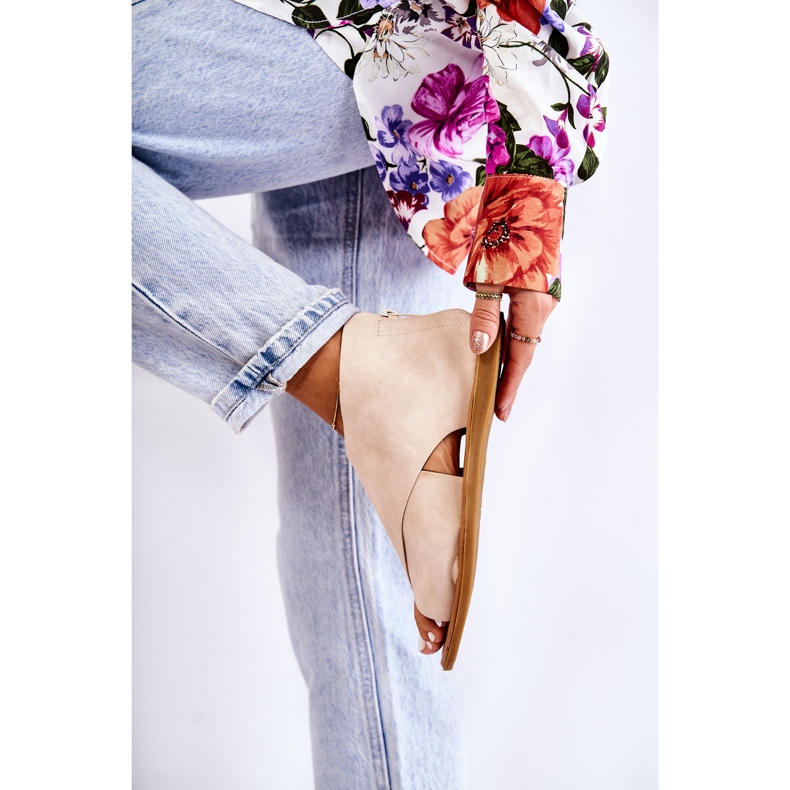 S.Barski Sandalias Mujer Piel Beige Catalise 2