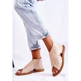 S.Barski Sandalias Mujer Piel Beige Catalise 5