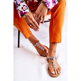 S.Barski Sandalias Mujer Verano Plata Margery 5