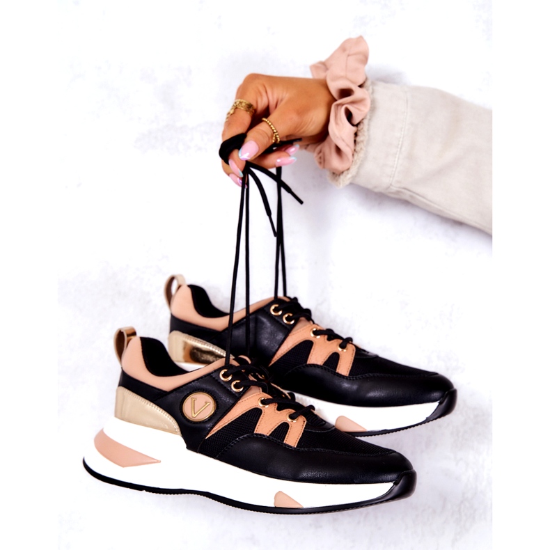 Vinceza Zapatos Deportivos Mujer Zapatillas Negro 4