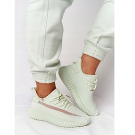 Zapatillas de deporte de verde claro para mujeres zapatos deportivos 3