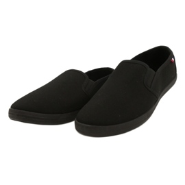 Atletico Zapatillas sin cordones Atlético Hombre WY18921 Negro 2