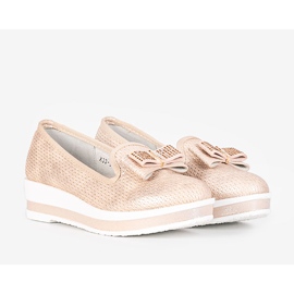 Bailarinas infantiles Taille beige 1