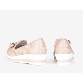 Bailarinas infantiles Taille beige 2