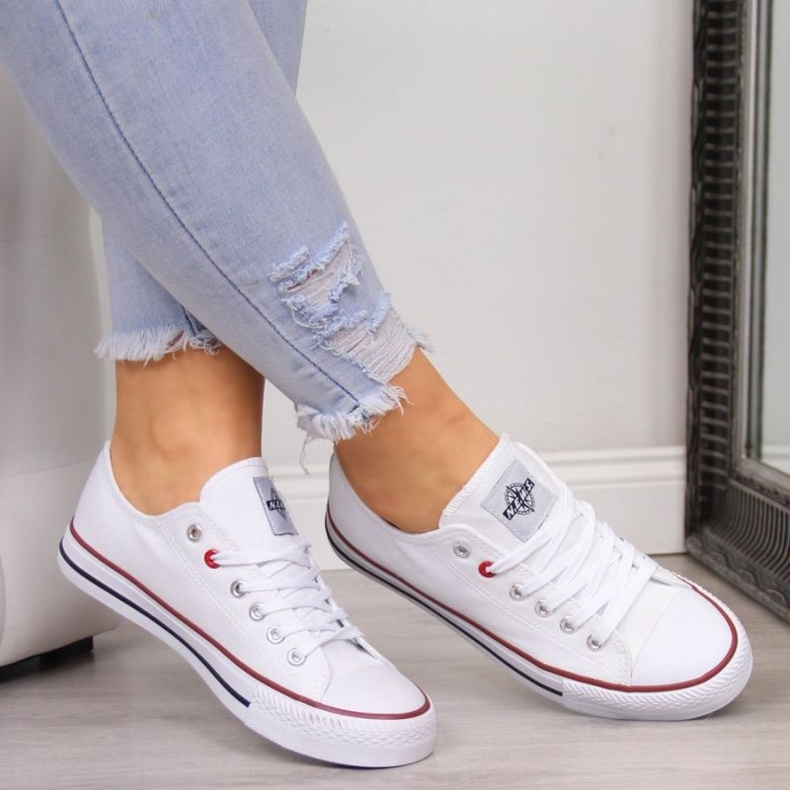 BM NEWS W EVE8C zapatillas bajas blancas blanco 2