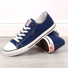 Zapatillas Low Cross Jeans M JJ1R4004C azul marino 2