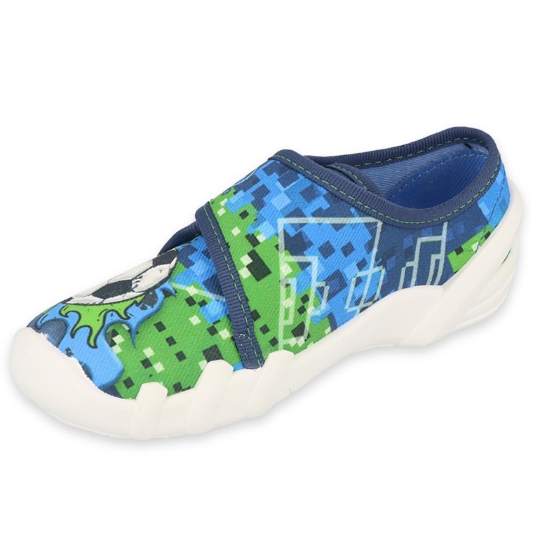 Zapatos befado niño 273X337 azul marino azul multicolor verde 1