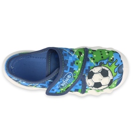 Zapatos befado niño 273X337 azul marino azul multicolor verde 3