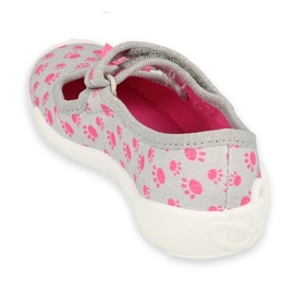 Zapatos befado niño 114X478 rosado gris 2