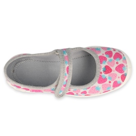 Zapatos befado niño 114X485 rosado gris 3