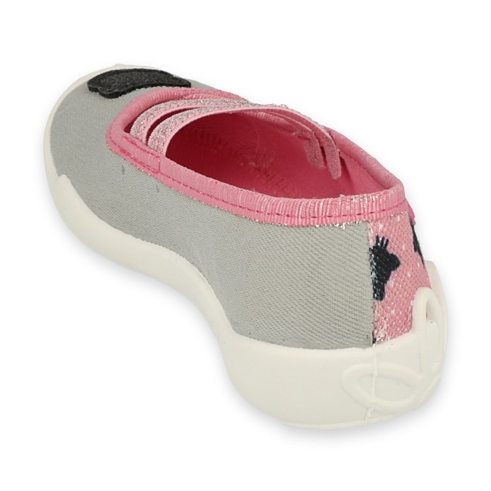 Zapatos befado niño 116X301 rosado gris 2