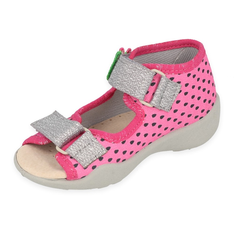 Zapatos befado niño 342P045 rosado plata 1