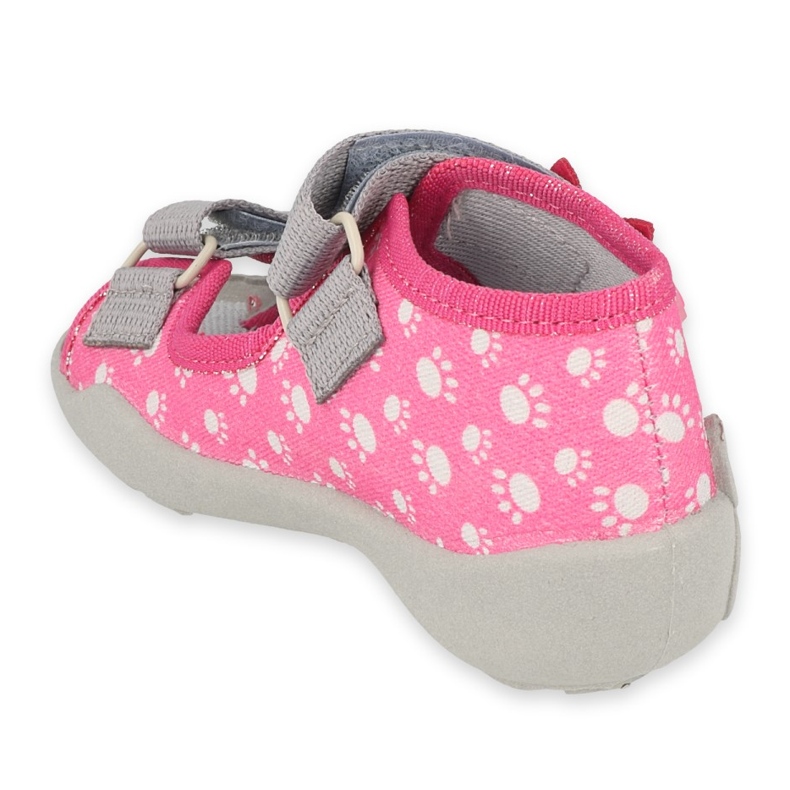 Zapatos befado niño 242P108 rosado gris 2
