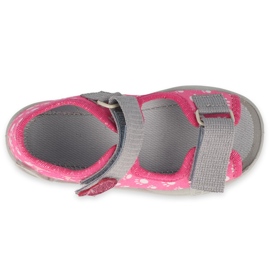 Zapatos befado niño 242P108 rosado gris 3