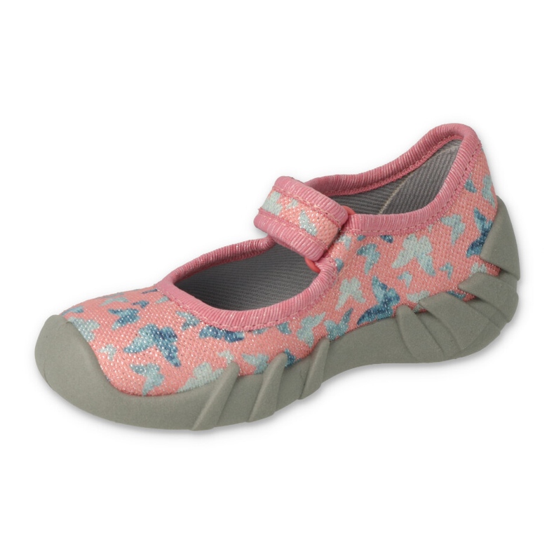 Zapatos befado para niños mm 109P252 azul rosado plata gris 1