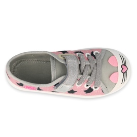 Zapatos befado niño 251X184 rosado gris 3