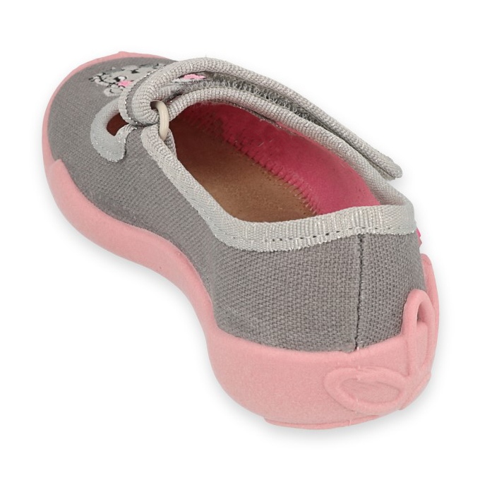 Zapatos befado niño 114X479 rosado gris 2