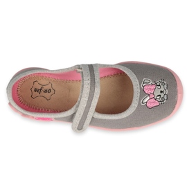 Zapatos befado niño 114X479 rosado gris 3