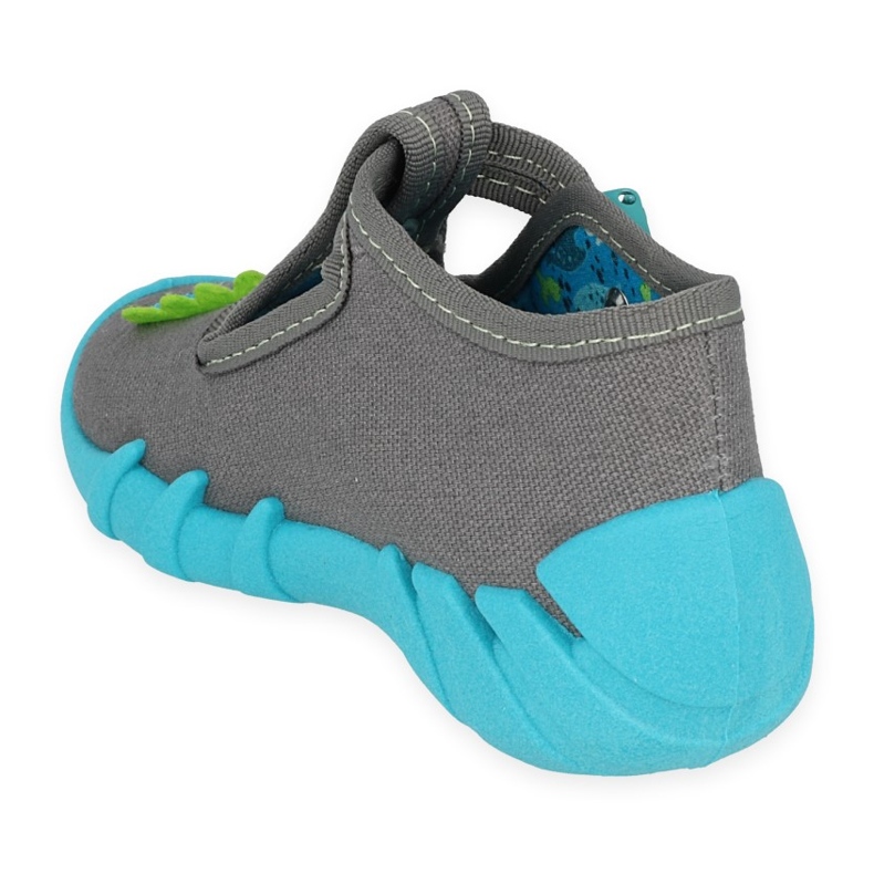 Zapatos befado niño 110P441 azul gris 2