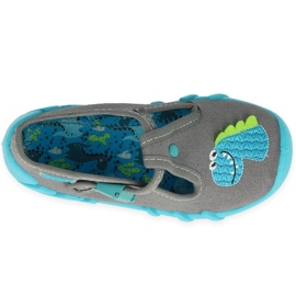 Zapatos befado niño 110P441 azul gris 3