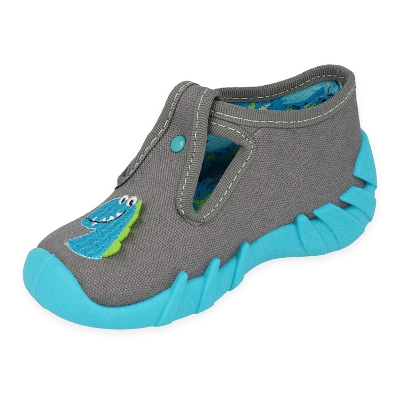 Zapatos befado niño 110P441 azul gris 1
