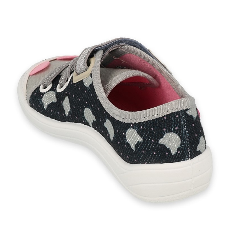 Zapatos befado niño 251X186 rosado plata gris 2