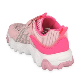 Zapatos befado niño 516Y101 rosado gris 2
