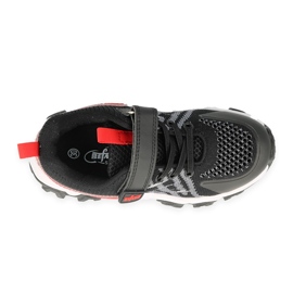 Zapatos befado niño 516X103 negro rojo gris 3
