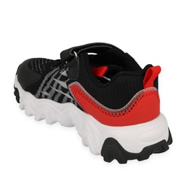 Zapatos befado niño 516X103 negro rojo gris 2