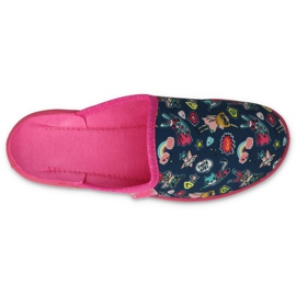 Zapatillas para niños de Befado 707Y423 Aplicaciones coloridas azul 2 Zapatillas para niños de Befado 707Y423 Aplicaciones coloridas azul 2