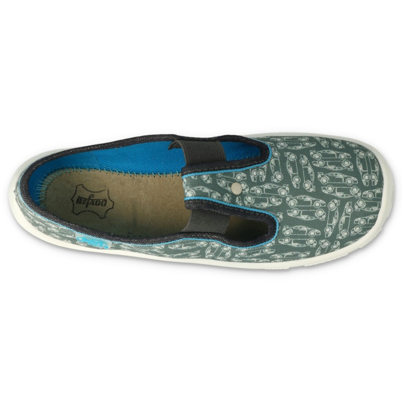 Zapatos befado niño 972Y235 gris verde 1